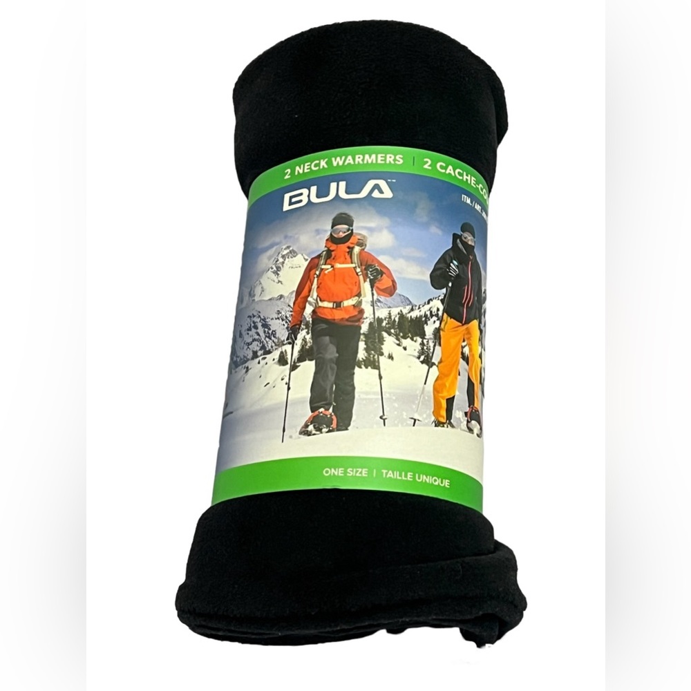 Bula Neck Warmers -2 pack black